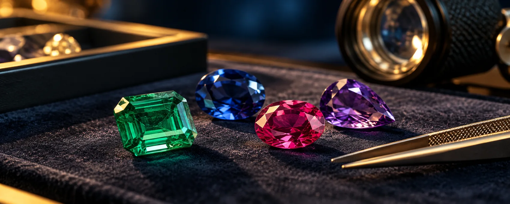 Diamonds and gemstones: identity versus evaluation